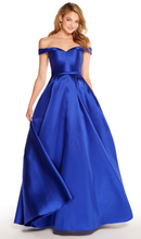Cargar imagen en el visor de la galería, Vestido Princesa, Off shoulders, Escote Corazon/ Madrina/ Princess off shoulders bridesmaid dress
