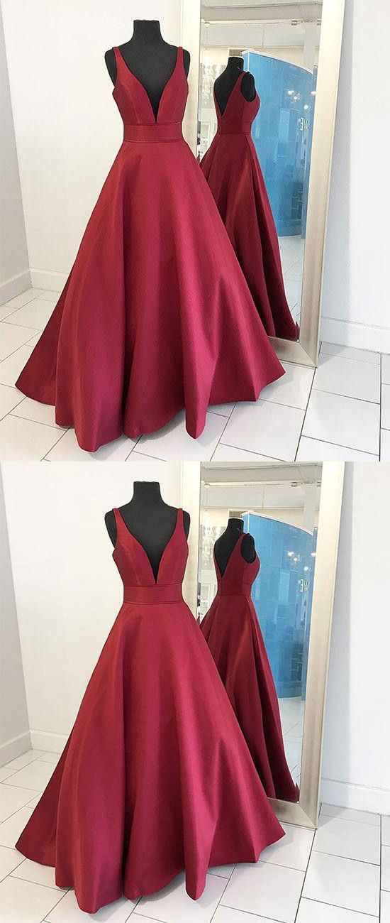 Vestidos con escote en v en la espalda cheap